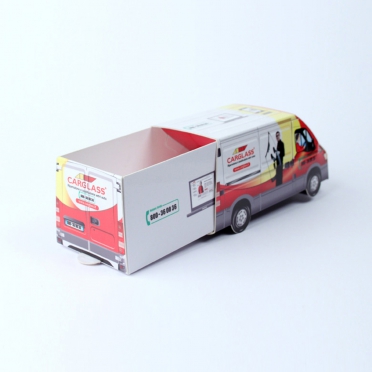Packaging personalizzato Modellino Furgone, Taxi, Monovolume. 