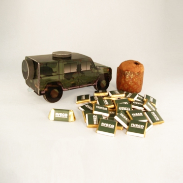 Packaging Personalizzato Modellino Fuoristrada Lince Hummer