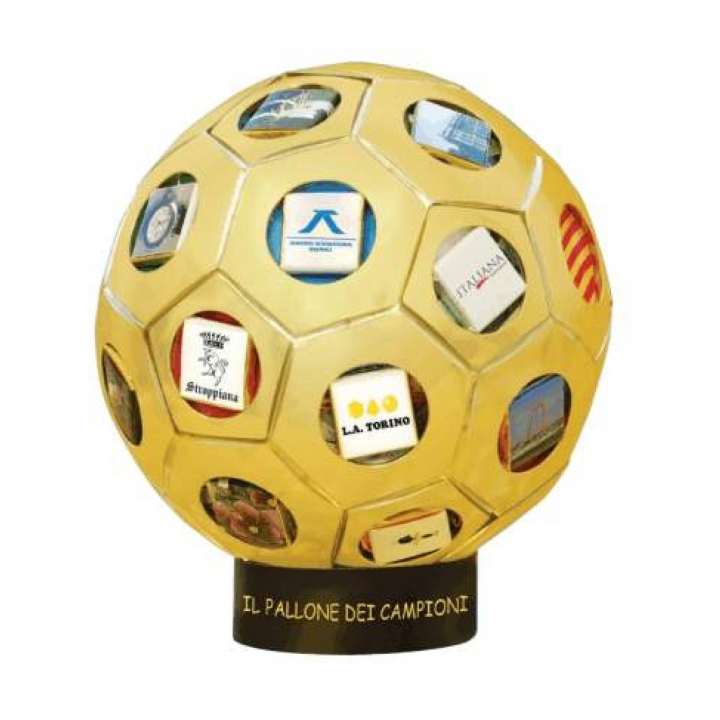 Packaging personalizzato Pallone d'Oro dei Campioni. 