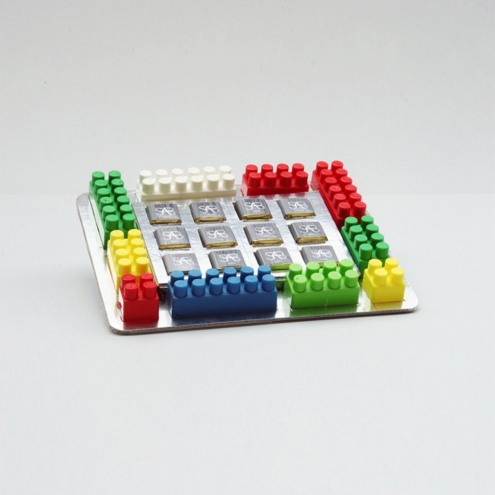 Confezioni regalo personalizzate Mattoncini Tipo Lego. 