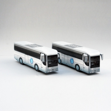 Confezioni regalo Personalizzate Pullman - Bus - Torpedone in Cartoncino