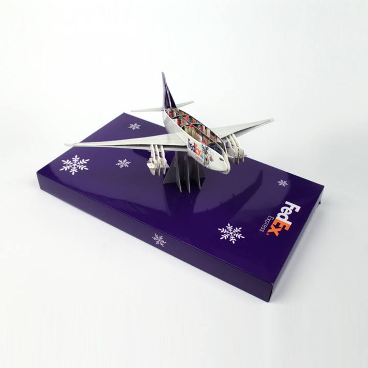 Confezioni regalo personalizzate Aereo FedEx - Paper Plane. 